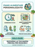 PIano Alimentare Personalizzato (Consegna in 24h)